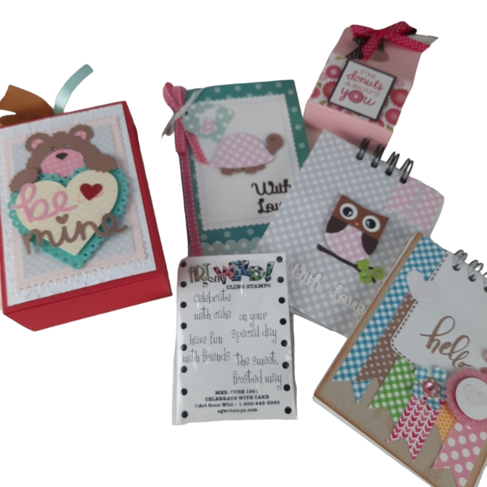 ART Gone Wild Cling Stamps Scrapbook